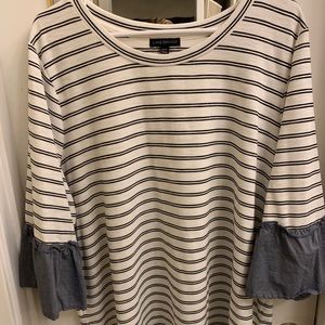 Lane Bryant Striped Shirt